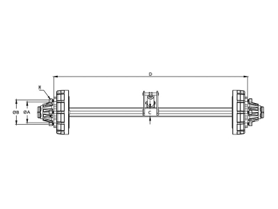 Brake Axle