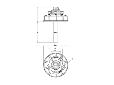 Braked Stub Axle